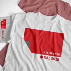 Poli-Flex Premium 473 Feuerrot T-Shirt Folie