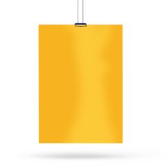 MACAL 9809-147 PRO ORANGE YELLOW GLÄNZEND A4