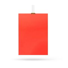 Metamark M7 148 Deep Red Glänzend A4 Muster